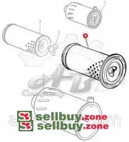Воздушный фильтр 3385733M1 трактора Massey Ferguson