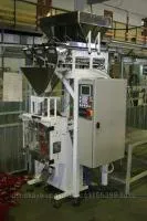 Автомат фасовочно-упаковочный для сыпучих продуктов с двойной протяжкой пленки